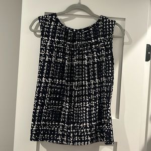 Calvin Klein sleeveless Blouse Size M